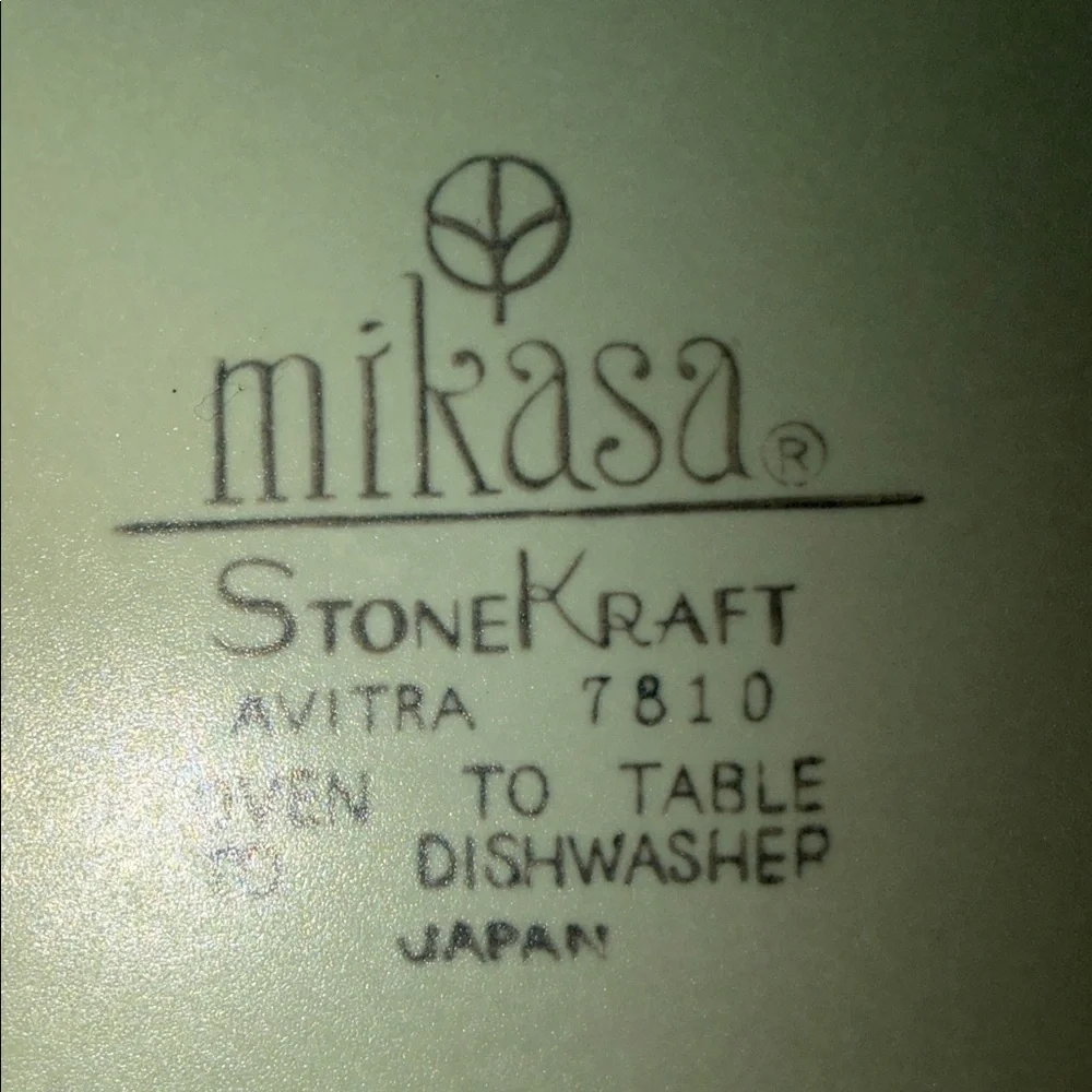 Vintage StoneKraft Avitra 7810 Mikasa Oven to Table to 12.5” Stoneware Japan